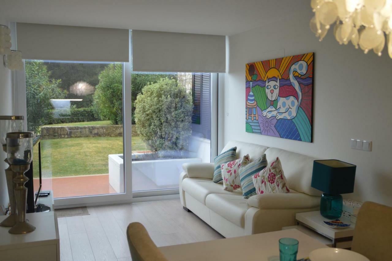 Amazing Beach & Pool Apartment With Garden Sesimbra Exteriör bild